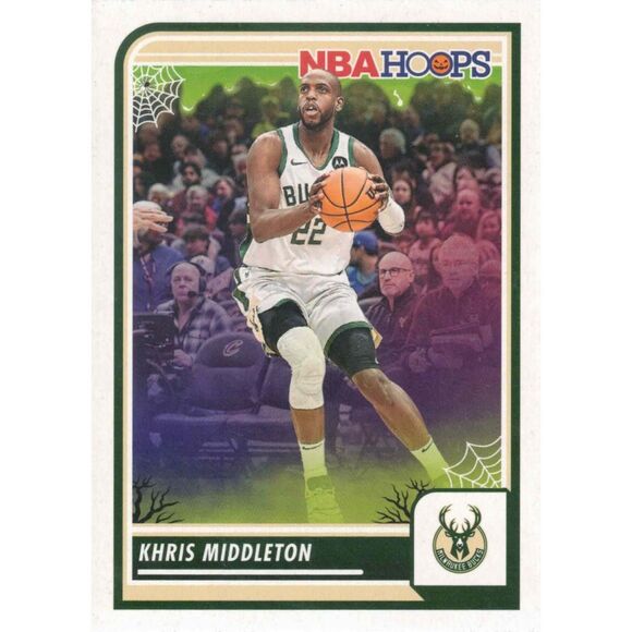 2023-24 Haunted Hoops Basketball Card #73 Khris Middleton - Picture 1 of 2